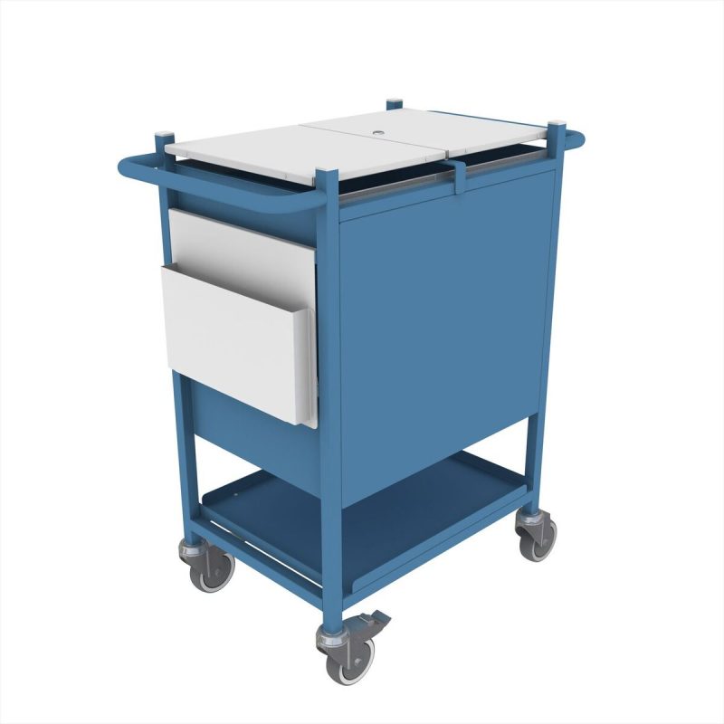 Twin Shelved Trolley MRT002 Shuttleworth Medical