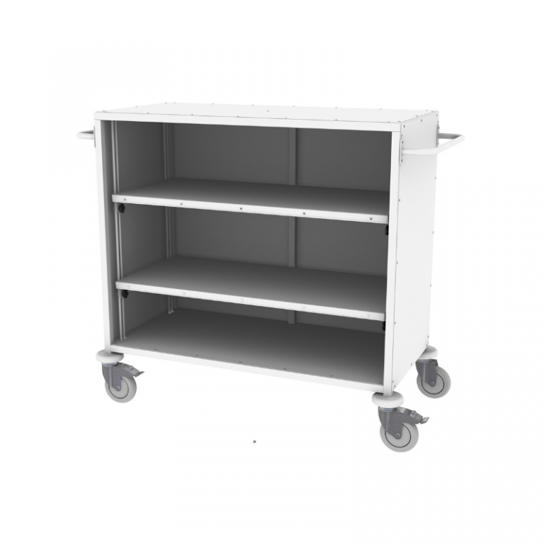 Clean Linen Trolley with Shelves LNT008 Shuttleworth Medical
