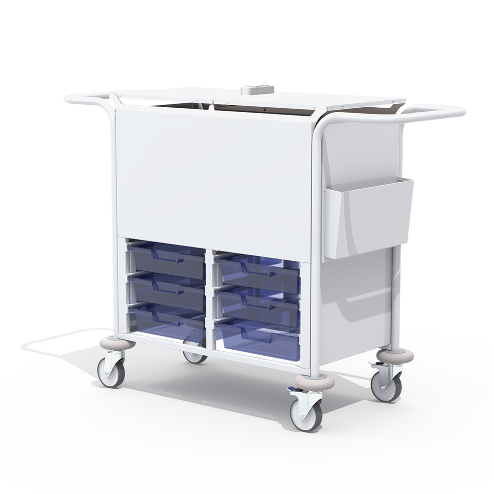 Case Notes Trolley Secured with Digital Lock | CNT011